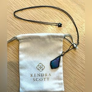 Kendra Scott Gunmetal Alex with Galaxy Stone